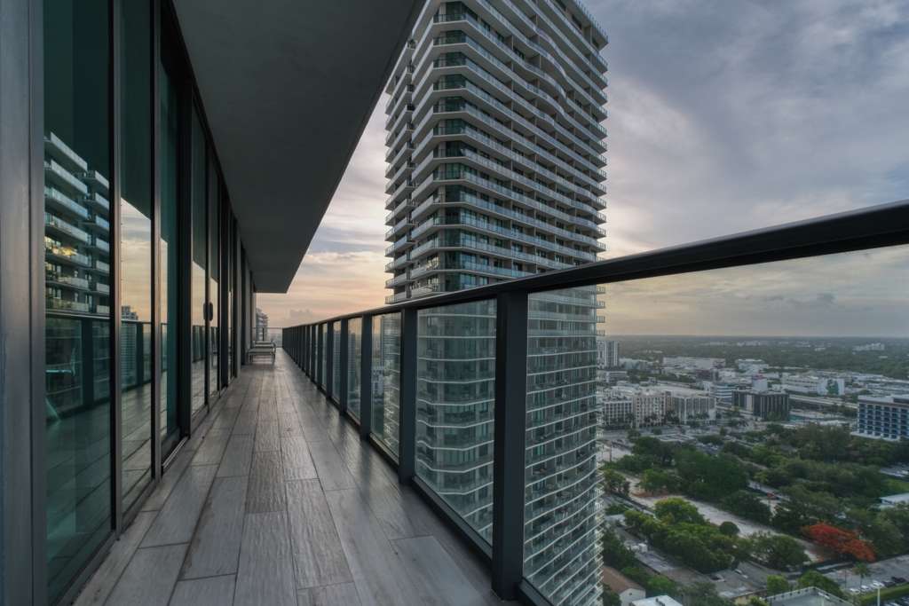 Panoramic water view from the terrace