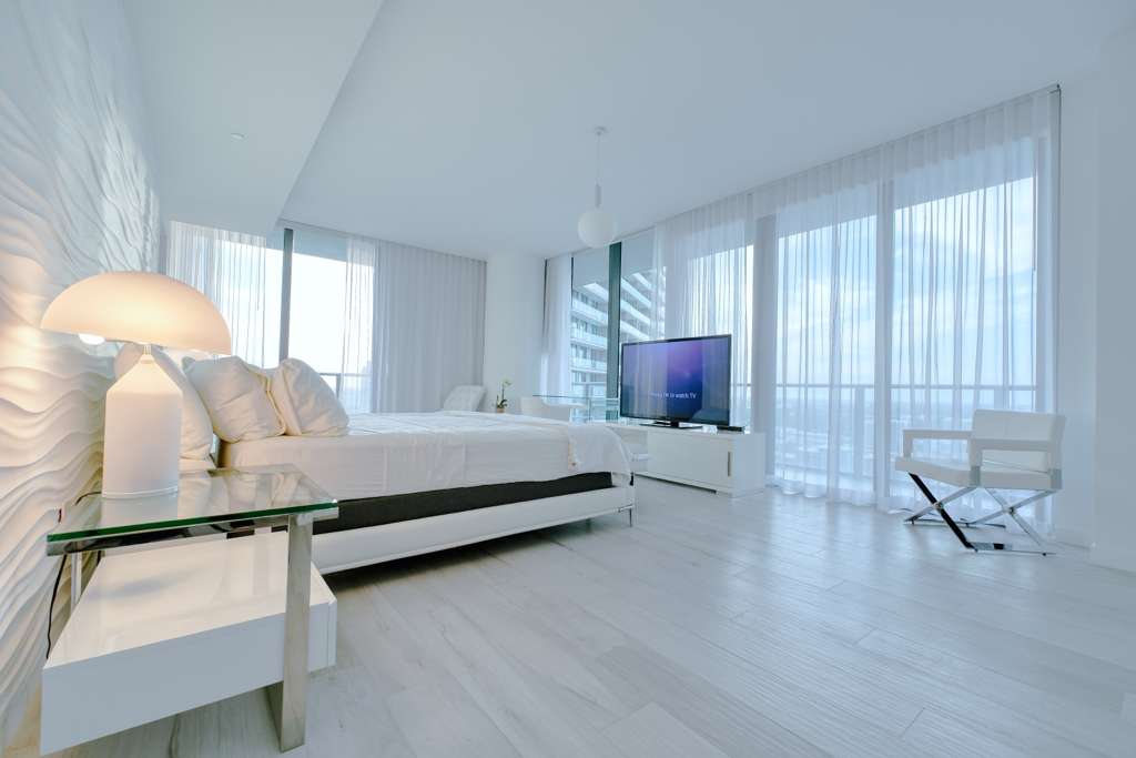 Residence interior with custom finishes